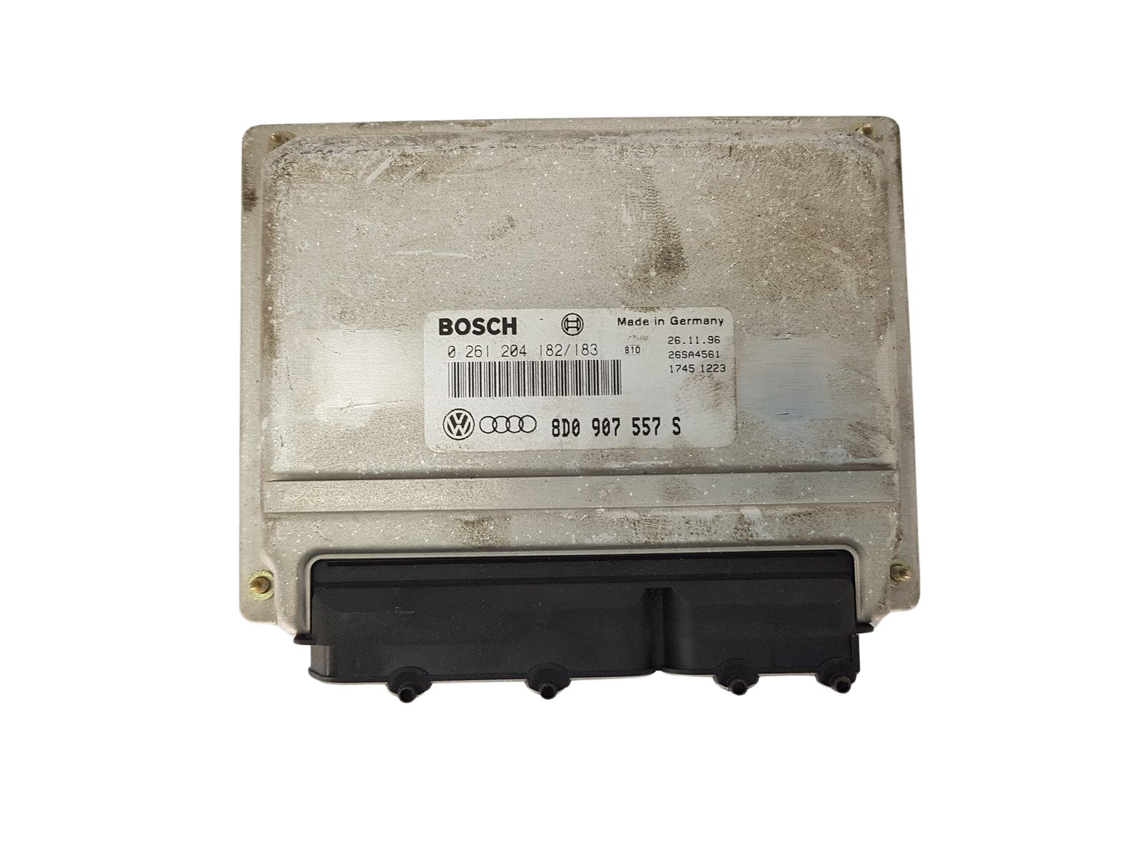 Dzinēja Vadības Bloks ECU 8D0907557S 0261204182 Audi Bosch 3650 main product photo
