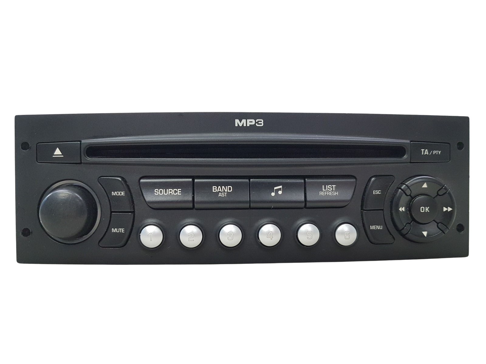 Radio CD atskaņotājs Citroen C4 Picasso 96662670XT A2C53284717 main product photo