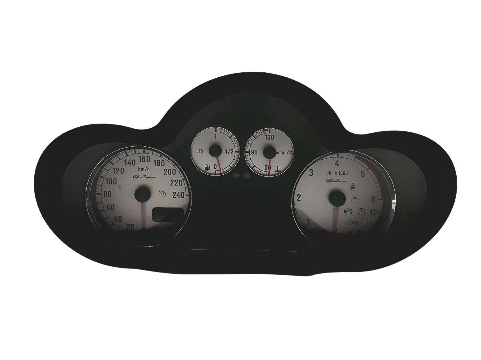 Spidometrs Alfa Romeo 147 156063199 110080304063 58868 main product photo