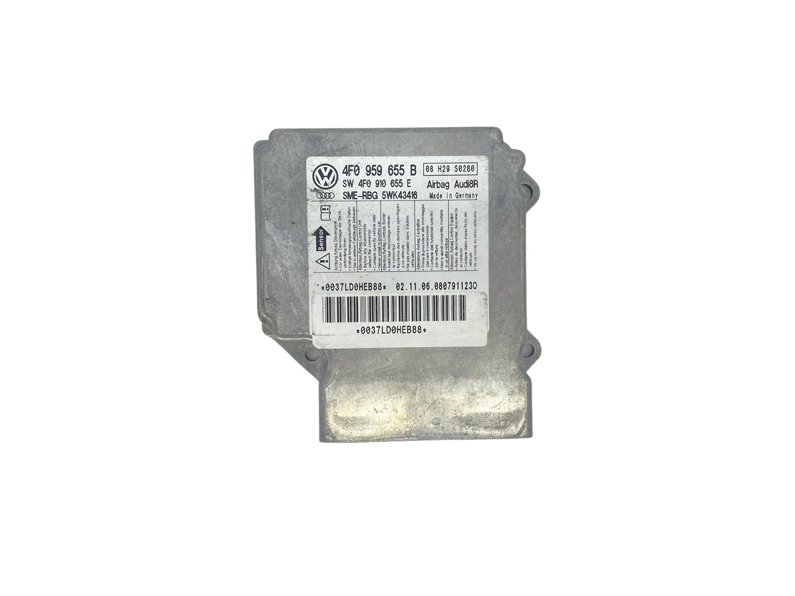 Vadības Bloks 4F0959655B 4F0910655E 5WK43416E VW Siemens 58463 main product photo