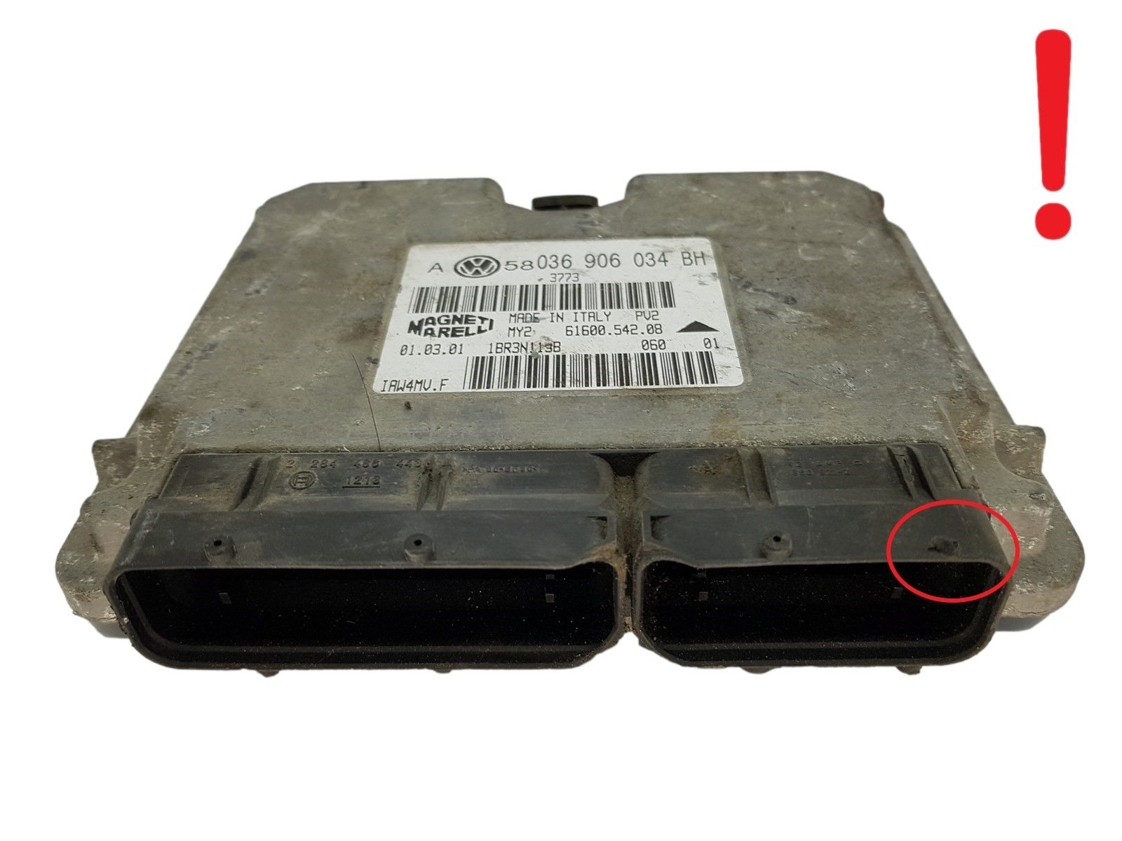 Vadības Bloks 036906034BH IAW4MV.F 61600.542.08 VW Magneti Marelli main product photo