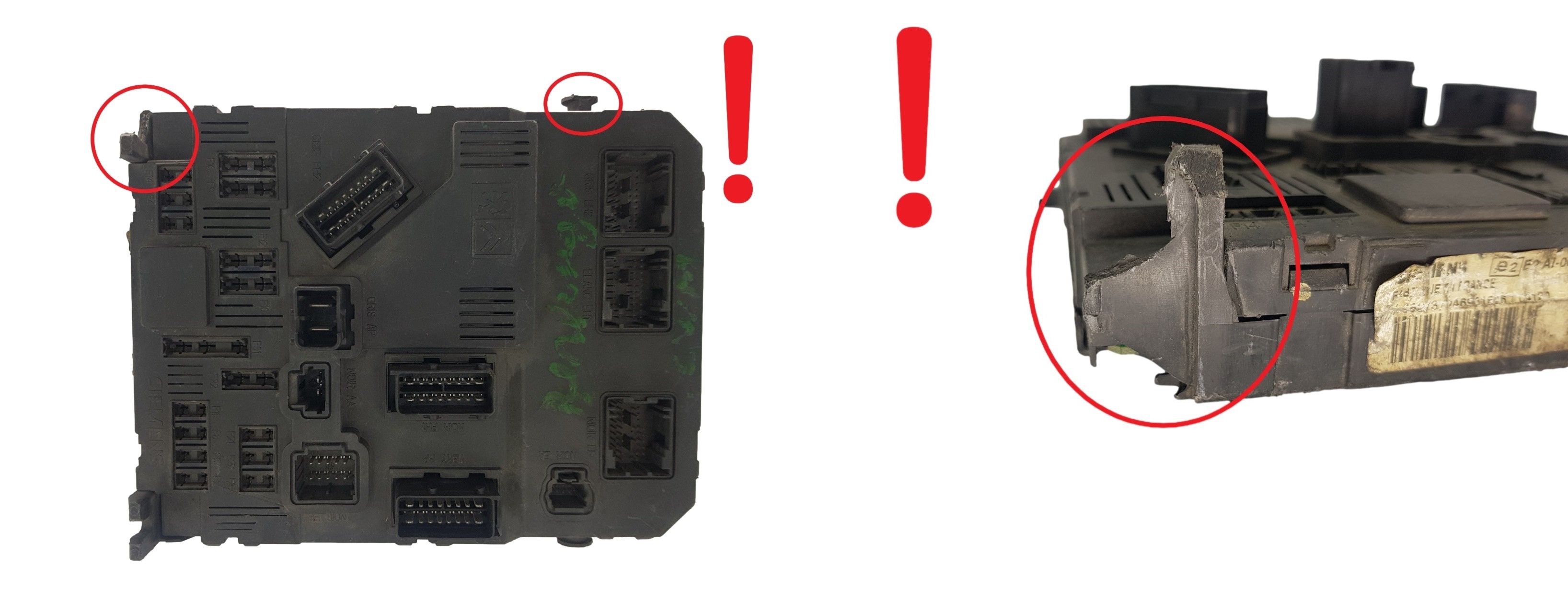 Vadības Bloks BSI E01-00 S118085320C 9652474680 PSA Siemens 1912 main product photo