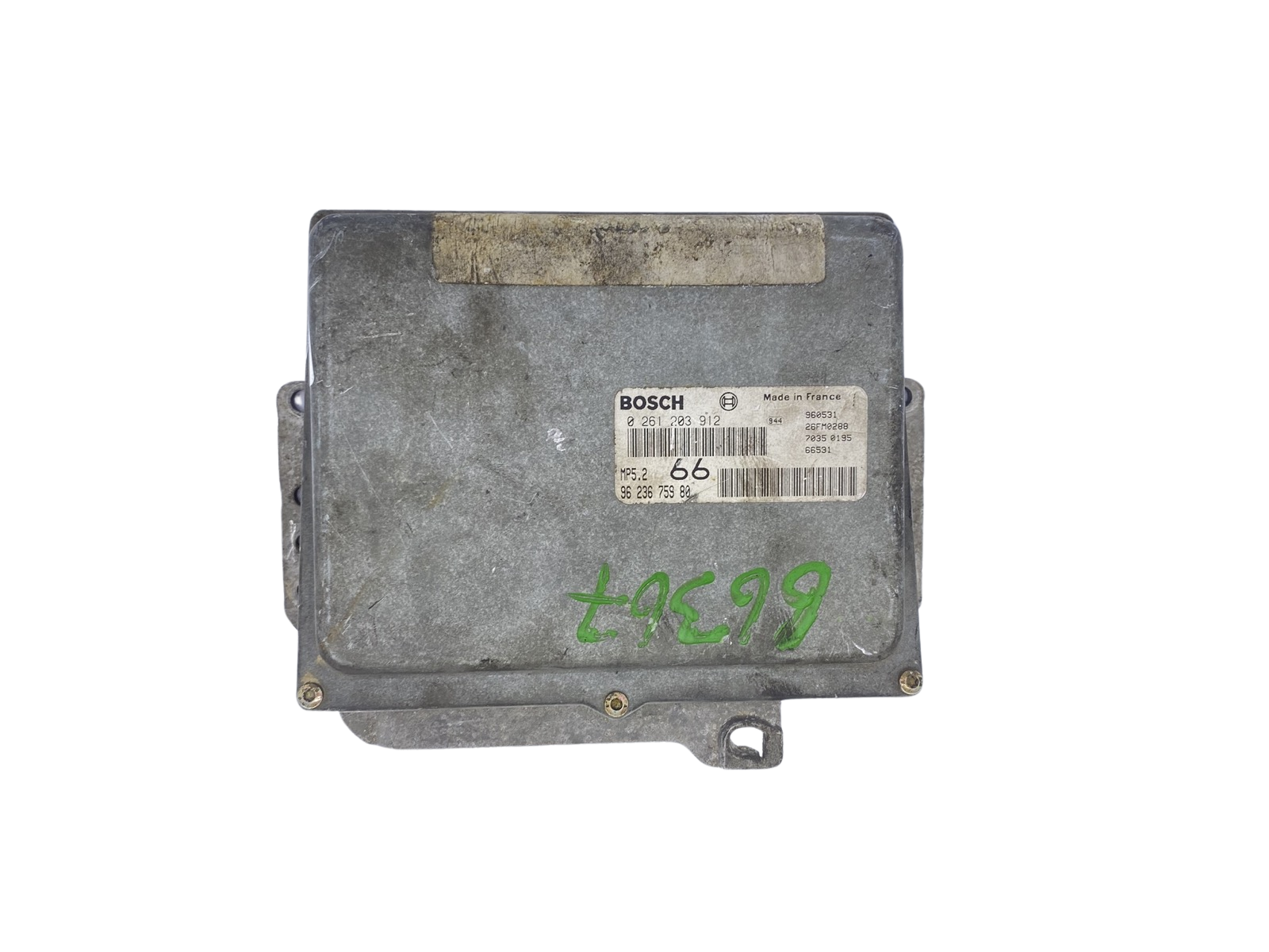 Vadības Bloks 0261203912 9623675980 MP5.2 26FM0288 PSA Bosch 59742 main product photo