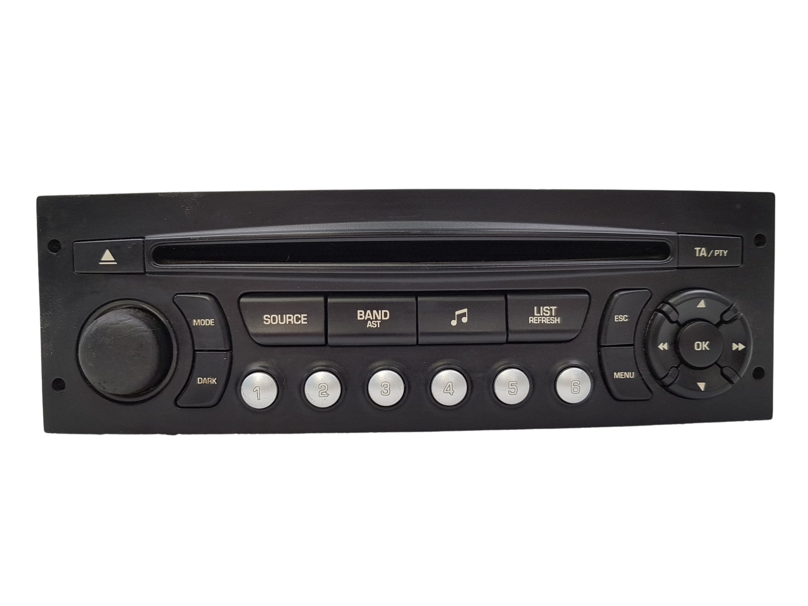 Radio CD atskaņotājs Citroen Peugeot 96662669XT PSARCD441-70 Continental 1317 main product photo