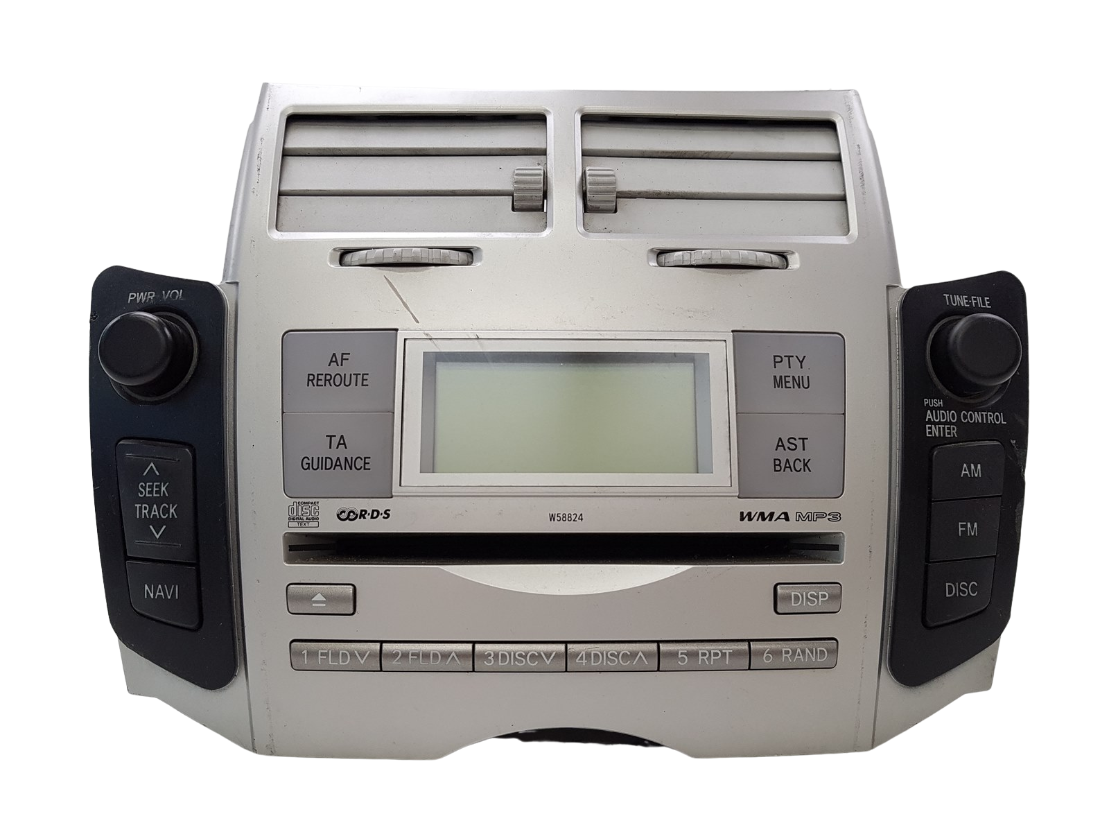 Radio CD atskaņotājs Toyota Yaris 86120-0D210 CQ-TS0570LC W58824 1385 main product photo