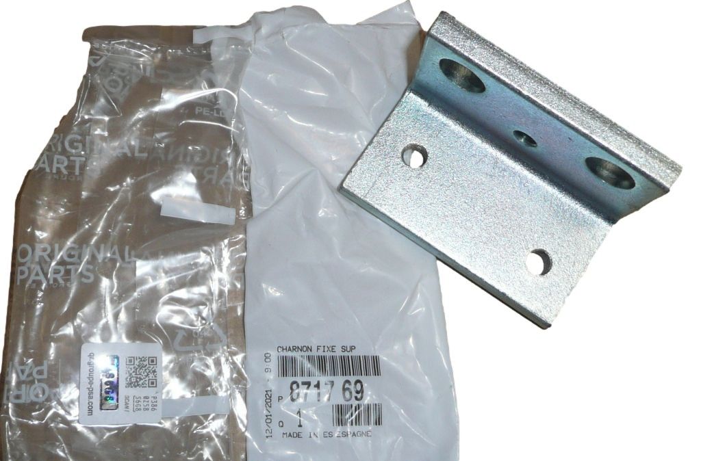 Stiprinājums Zawiasu Aizmugurē Jauns Oriģināls 8717.69 871769 Citroen Peugeot main product photo
