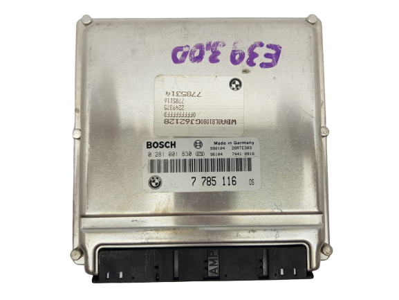 Dzinēja Vadības Bloks ECU BMW 0281001830 7785116 Bosch main product photo