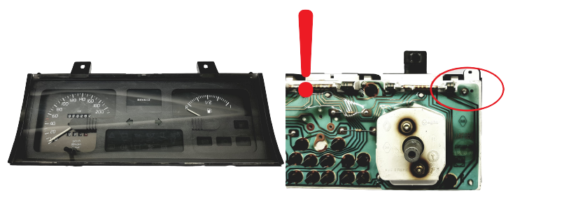 Spidometrs Renault Clio 1 7700423045 50469 main product photo