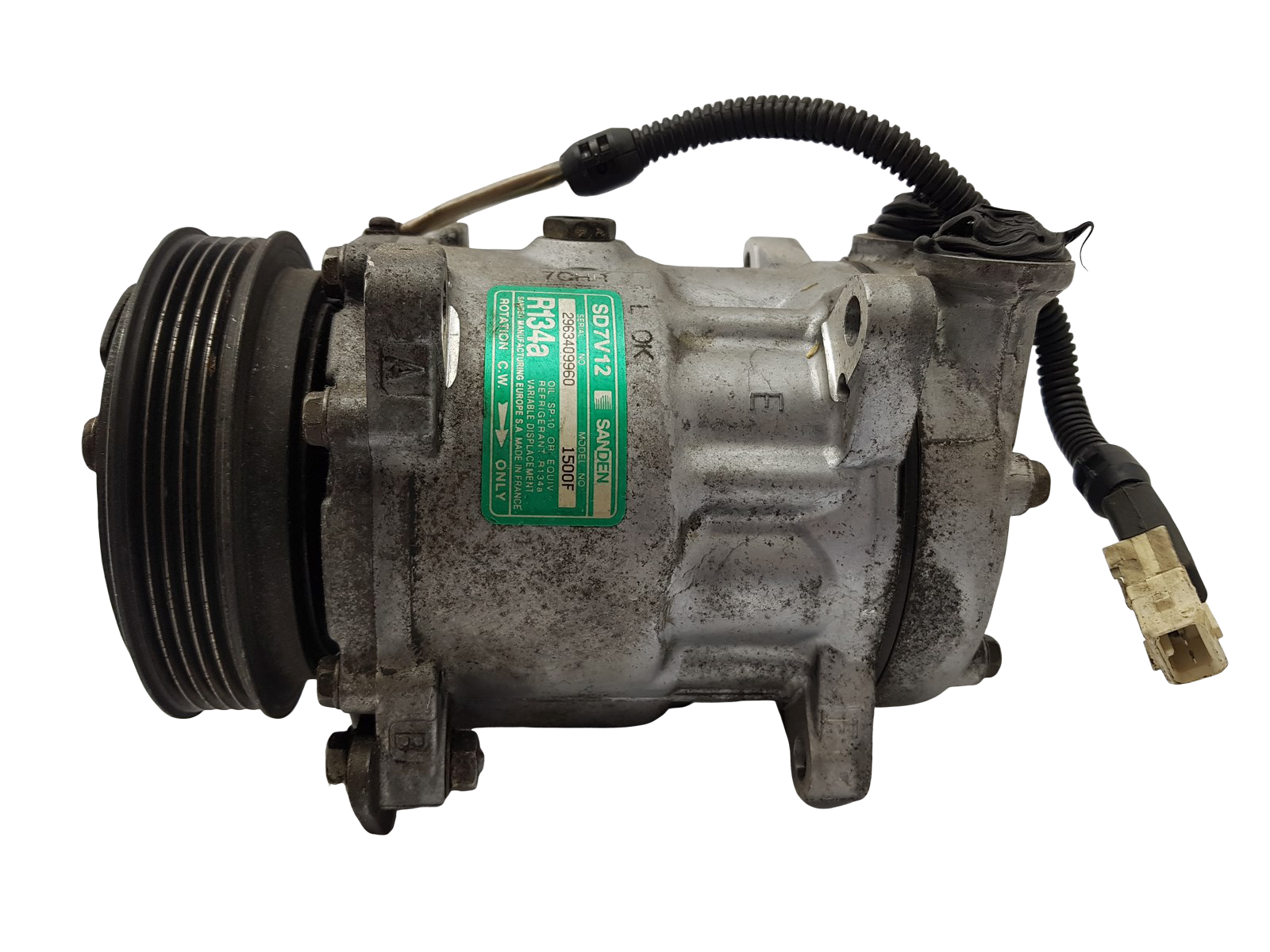 Gaisa Kondicioniera Kompresors Citroen Peugeot SD7V12 1500F 6453N1 Sanden 7077 main product photo