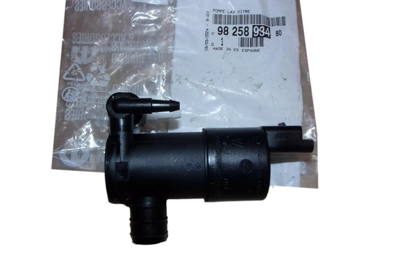 Mazgāšanas sūknis Oriģināls 9825893480 Citroen Peugeot main product photo