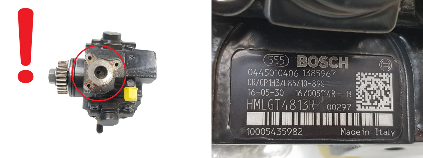 Iesmidzināšanas Sūknis 0445010406 167005114R 1.6 DCI Opel Nissan Renault main product photo