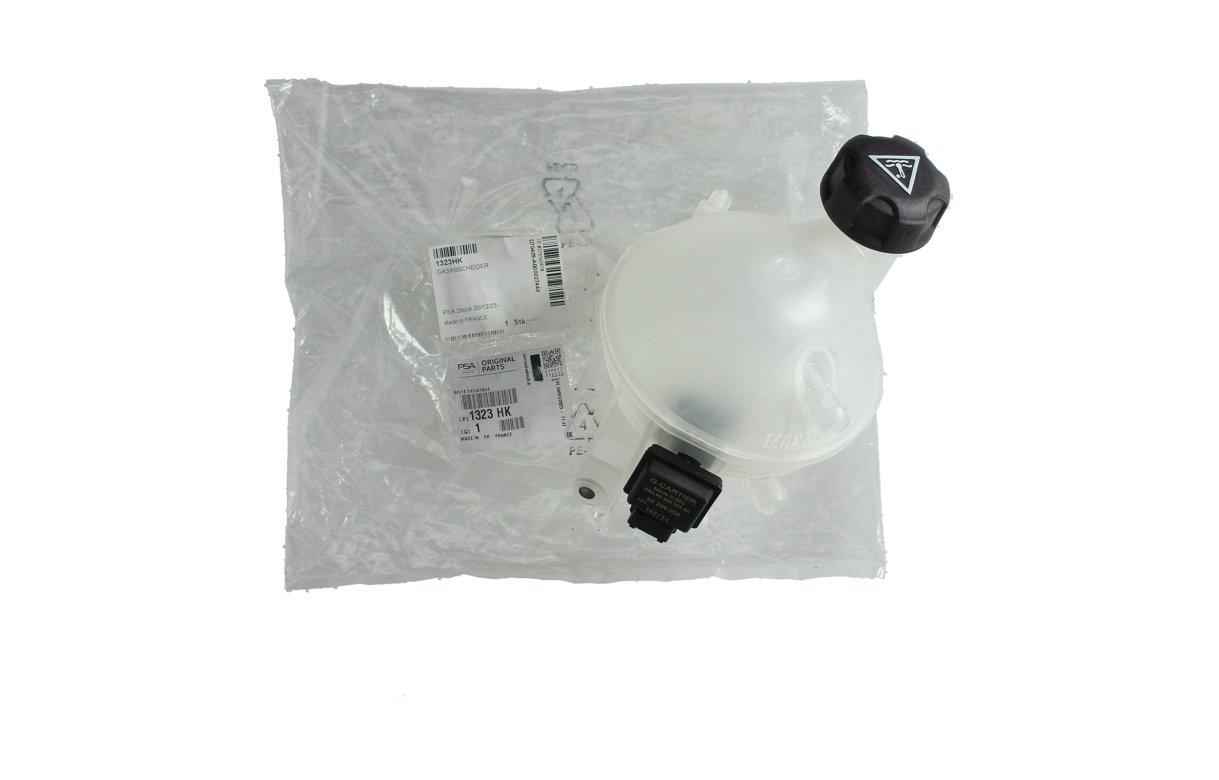 Dzesēšanas Šķidruma Tvertne Oriģināls 1323.HK 1323HK Citroen Peugeot main product photo