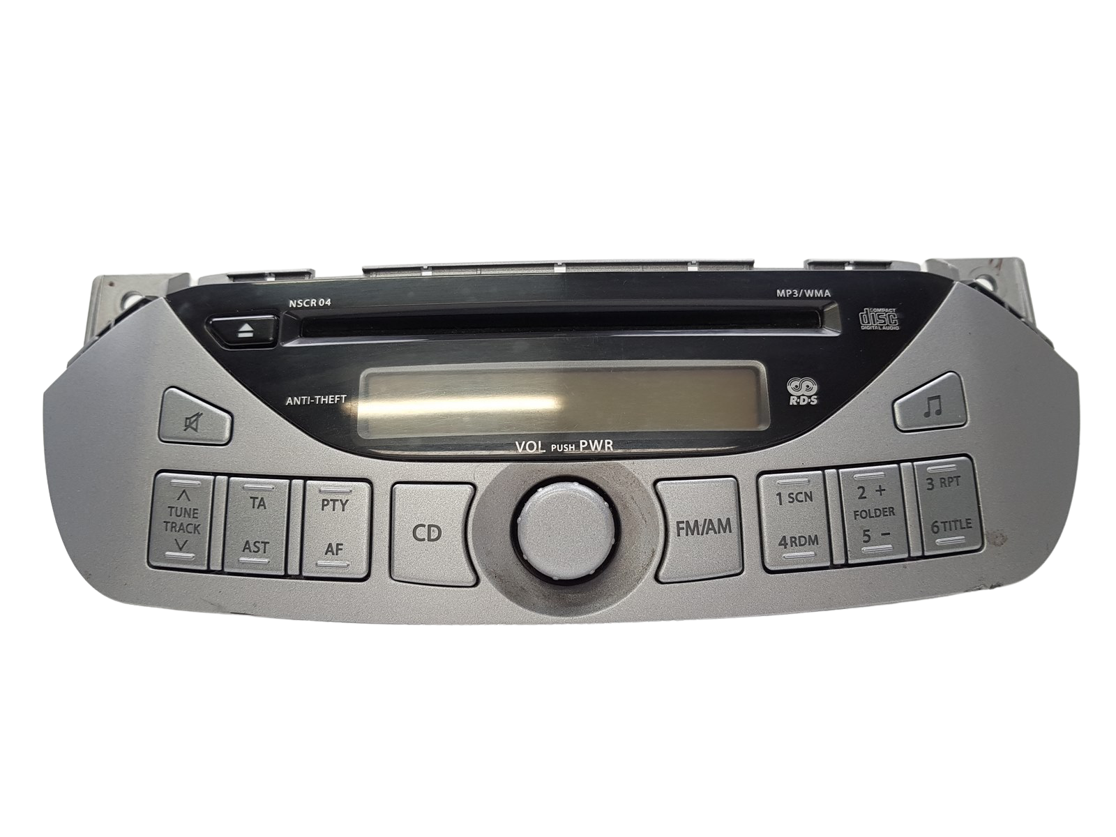 Radio Cd Mp3 Atskaņotājs Nissan Pixo 39101M68K00 39101-68K0 NSCR-04 main product photo