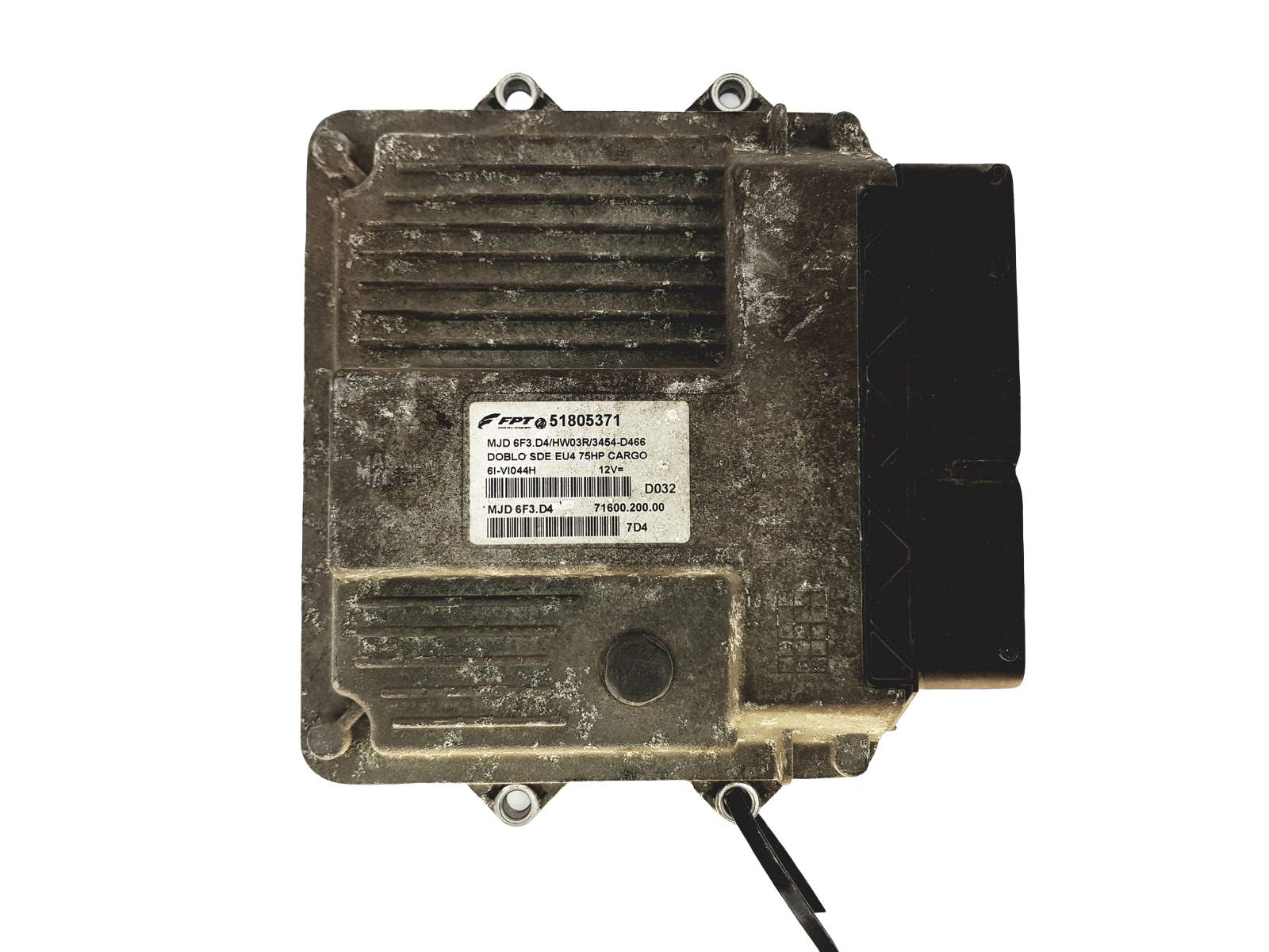 Dzinēja Vadības Bloks ECU Fiat 51805371 MJD6F3.D4 Magneti Marelli 23927 main product photo