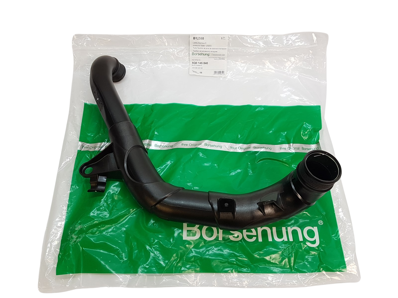 Uzlādes gaisa šļūtene VW Audi Seat Skoda 5Q0145840 B12350 Borsehung main product photo
