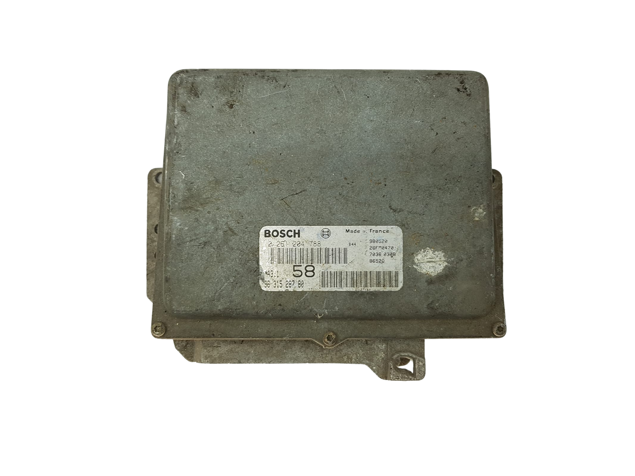 Vadības Bloks 0261204788 9631528780 26FM0513 PSA Bosch 15498 main product photo