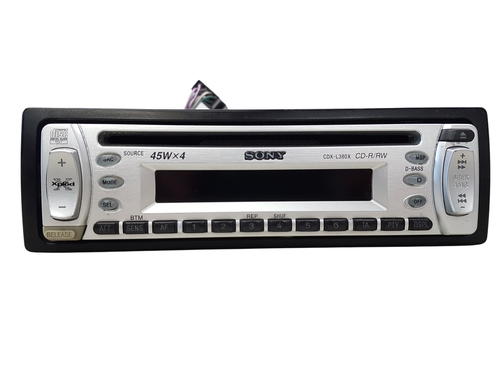 Radio CD atskaņotājs Sony Xplod CDX-L380X main product photo
