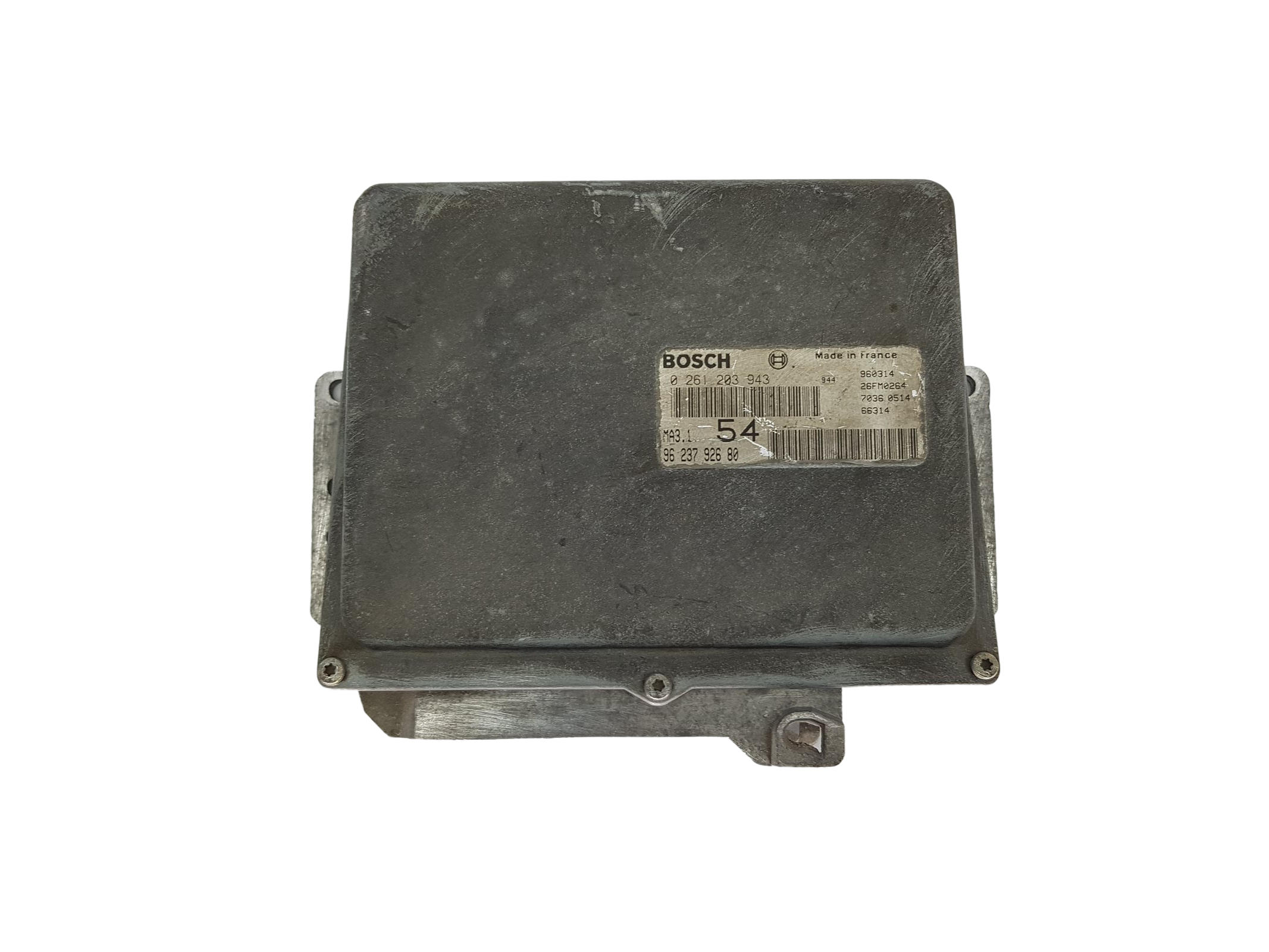 Vadības Bloks 0261203943 9623792680 MA3.1 PSA Bosch 17209 main product photo