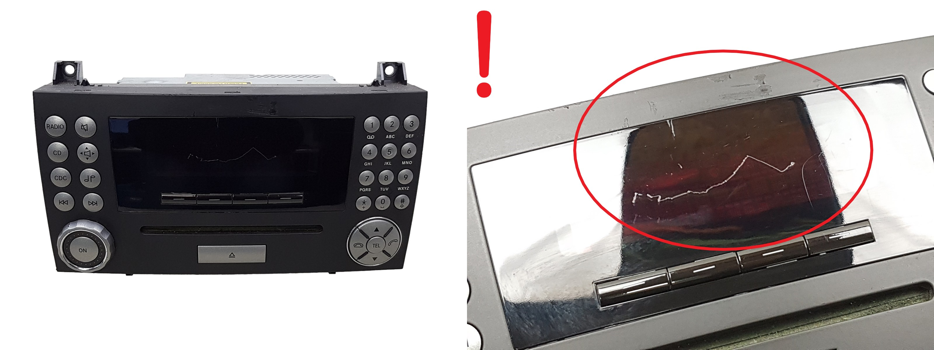 Radio CD atskaņotājs Mercedes-Benz SLK A1718200586 MF2420 main product photo
