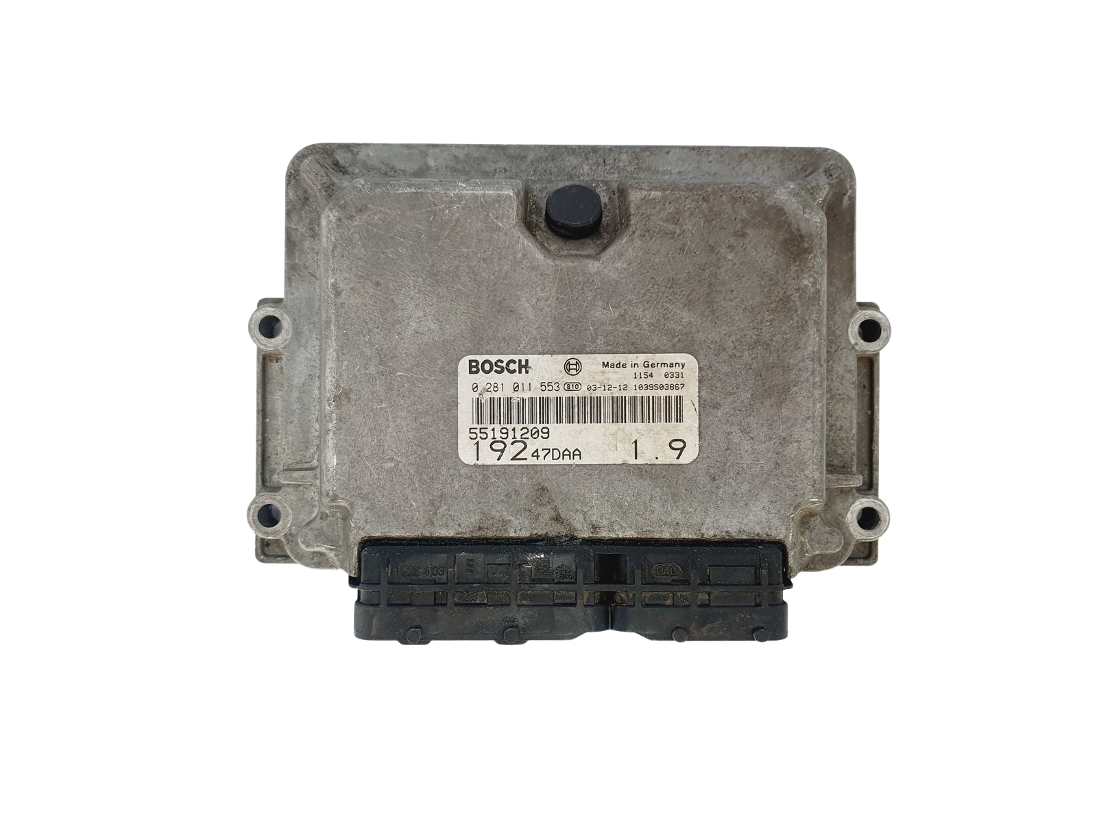 Vadības Bloks 55191209 0281011553 Fiat Bosch 37381 main product photo