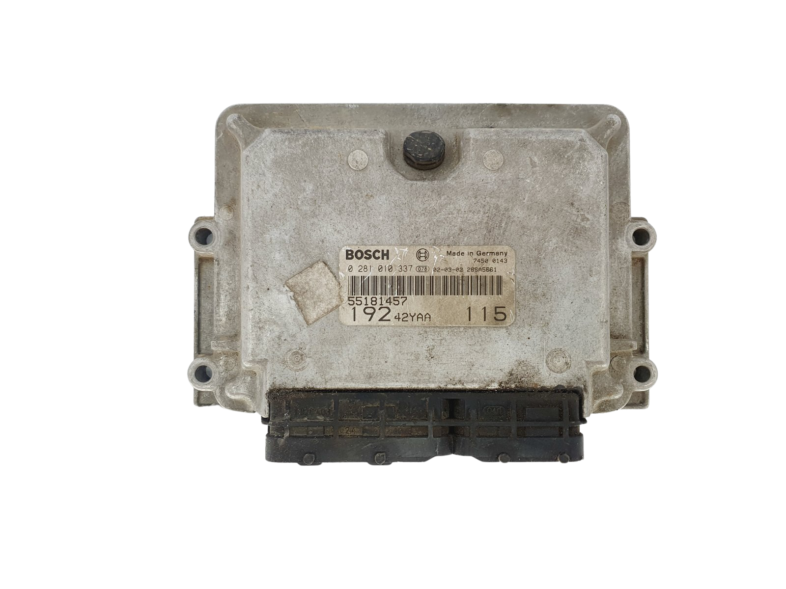Vadības Bloks 55181457 0281010337 Fiat Bosch 37263 main product photo