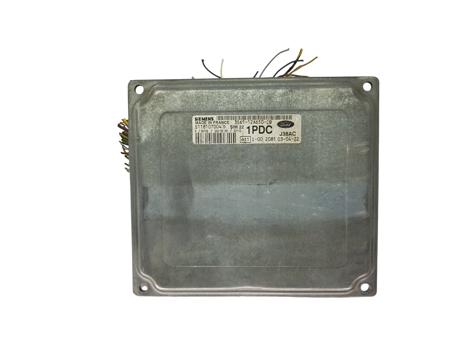 Vadības Bloks S118107004D 3S61-12A650-CB Ford Siemens 18543 main product photo