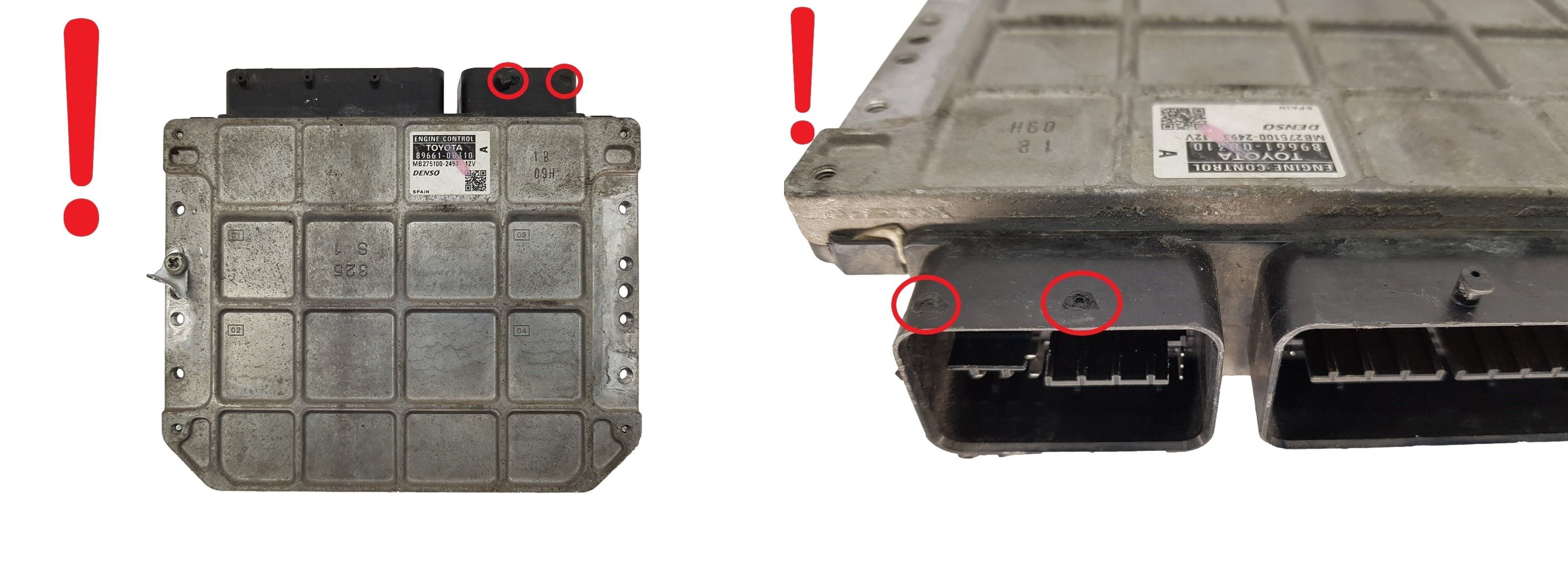 Vadības Bloks 89661-0D310 MB275100-2493 Toyota Denso 3359 main product photo