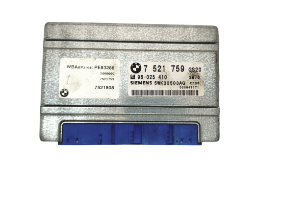 Vadības Bloks 7521759 96025410 5WK33503AG BMW Siemens 20608 main product photo