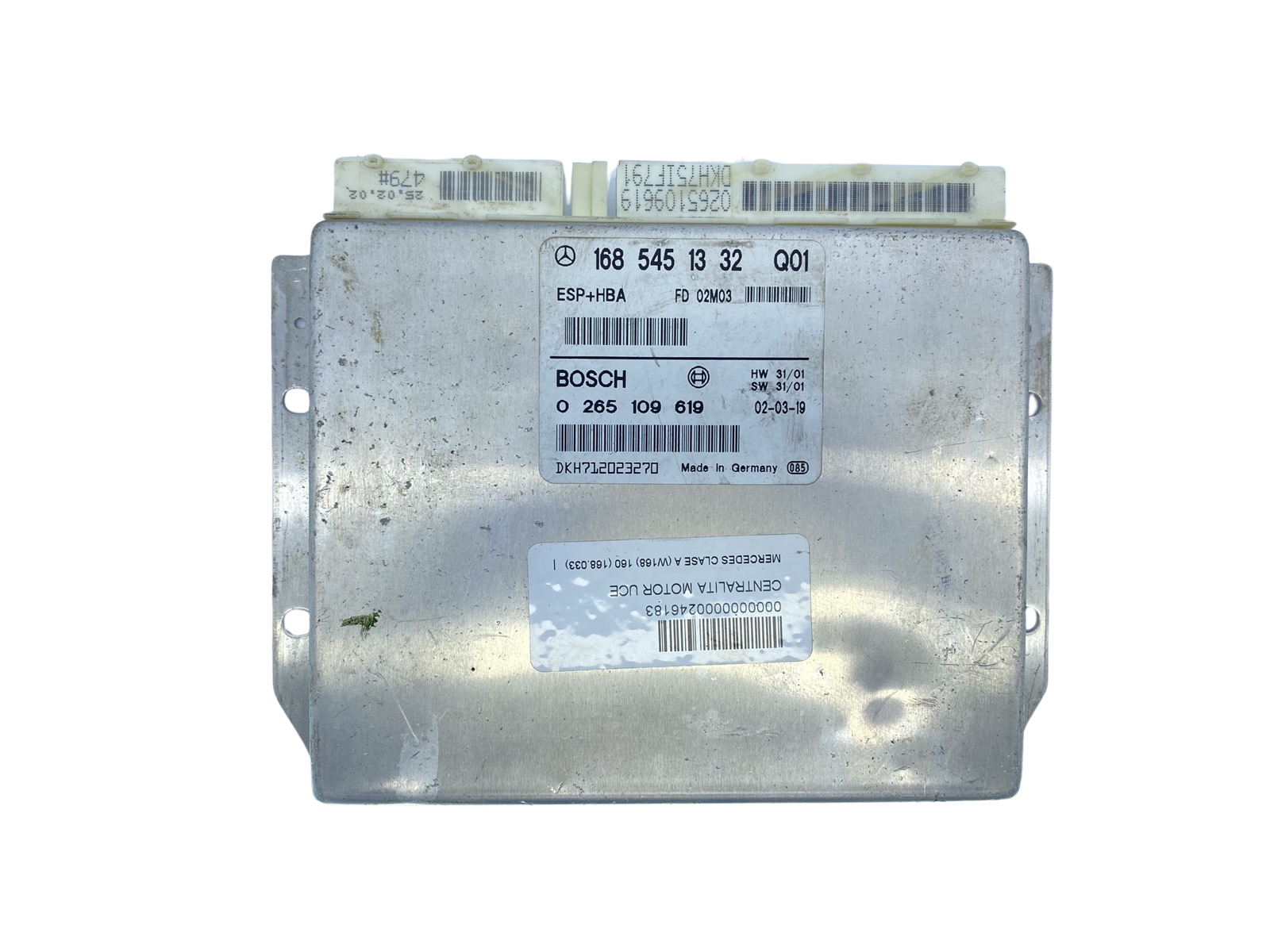 Vadības Bloks 1685451332Q01 0265109619 Mercedes Bosch 64027 main product photo