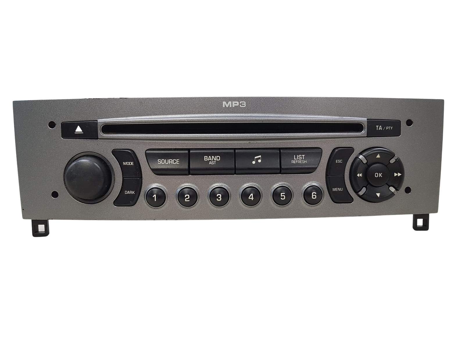 Radio Cd Mp3 Atskaņotājs Peugeot 308 96650206XH A2C53287224 2 main product photo
