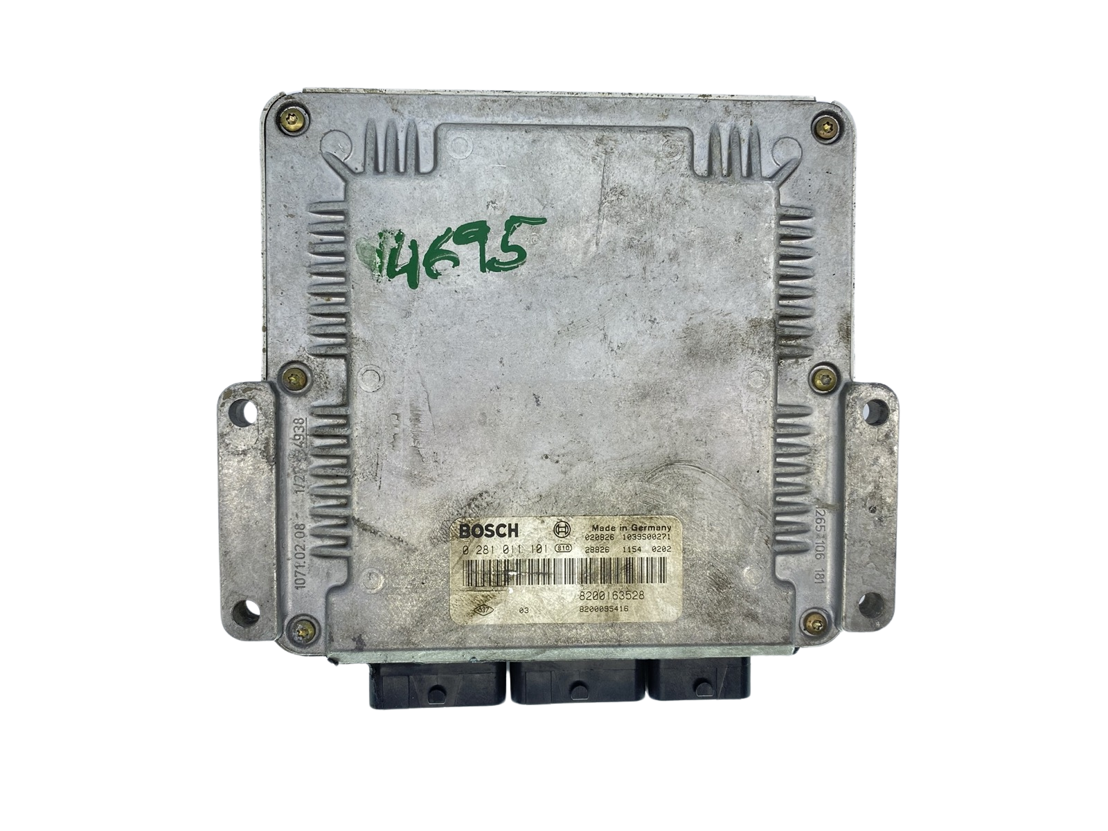 Vadības Bloks 0281011101 8200163528 8200095416 Renault Bosch 63054 main product photo