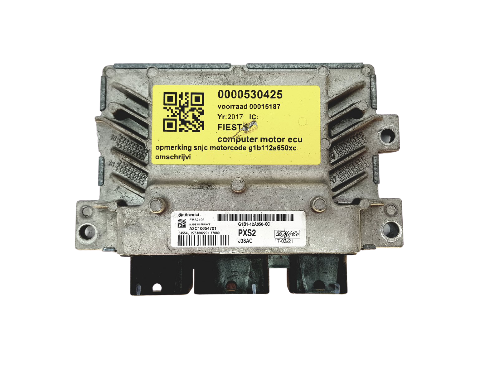 Vadības Bloks A2C10654701 EMS2102 G1B1-12A650-XC Ford Continental main product photo