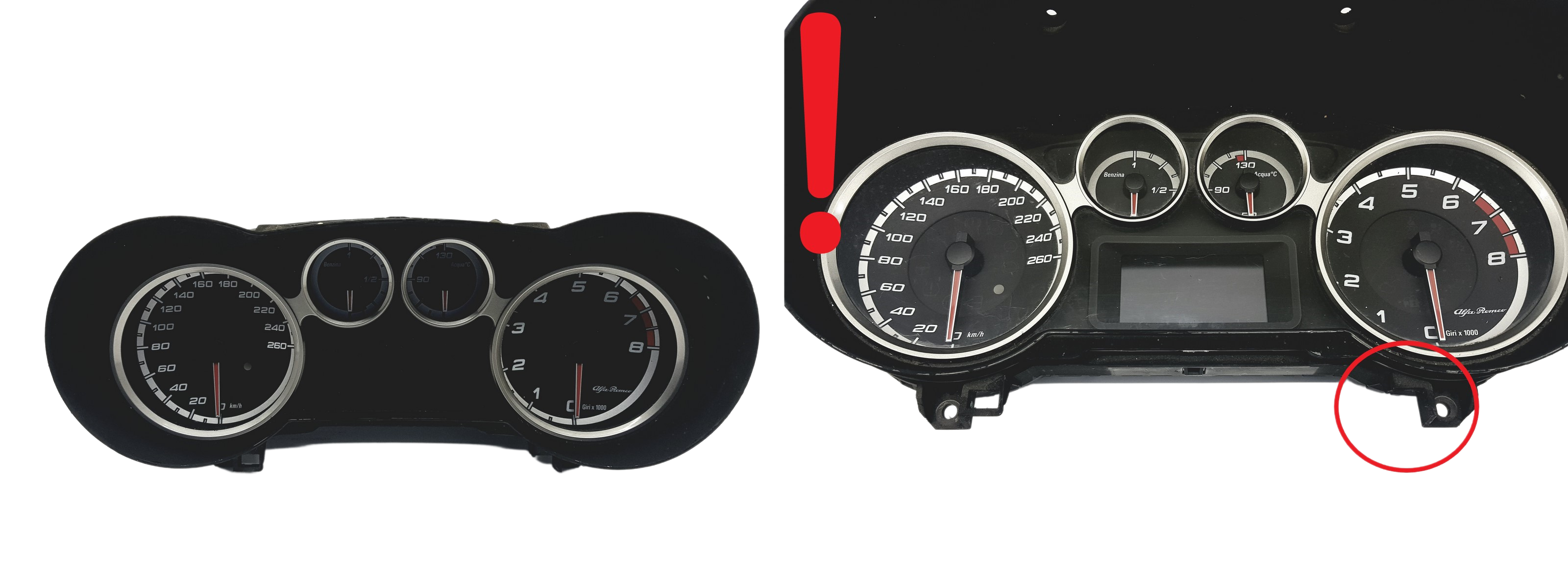 Spidometrs Alfa Romeo Mito 50508530 A2C53298011 54204 main product photo