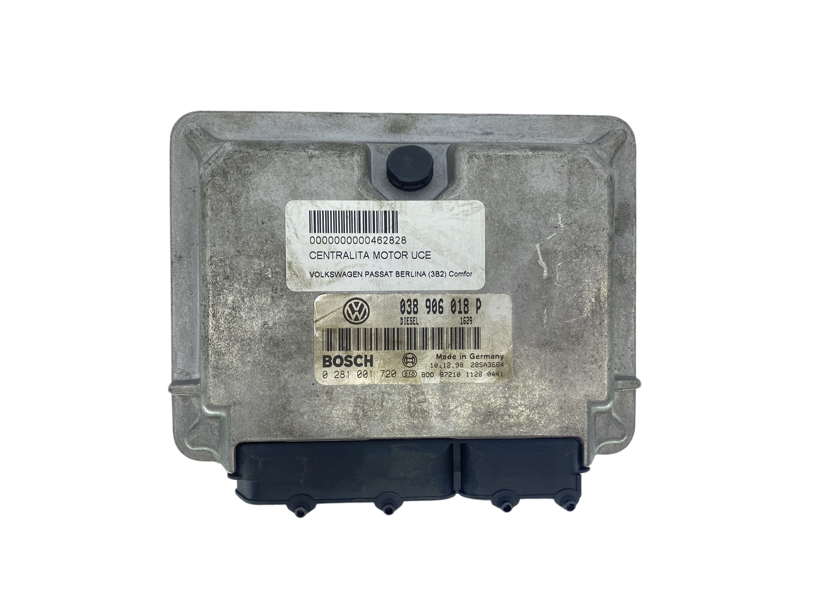 Vadības Bloks 038906018P 0281001720 Volkswagen Bosch 63761 main product photo