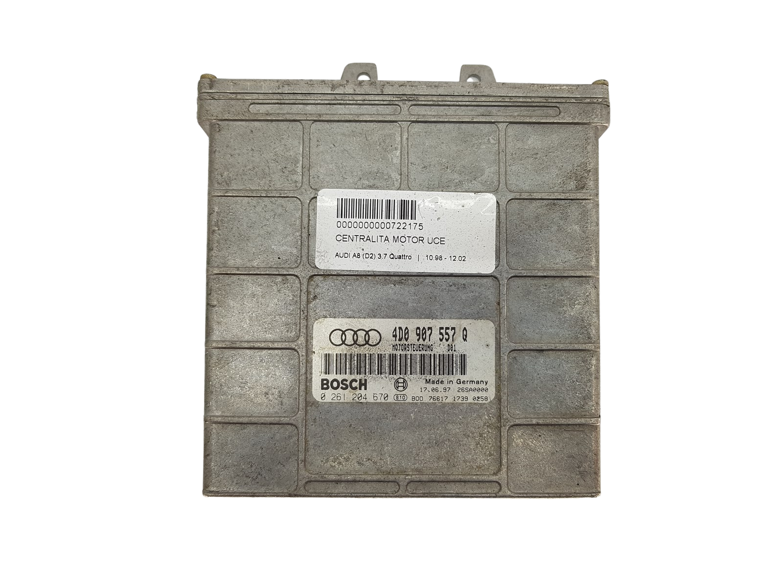 Vadības Bloks 0261204670 4D0907557Q Audi Bosch 3507 main product photo