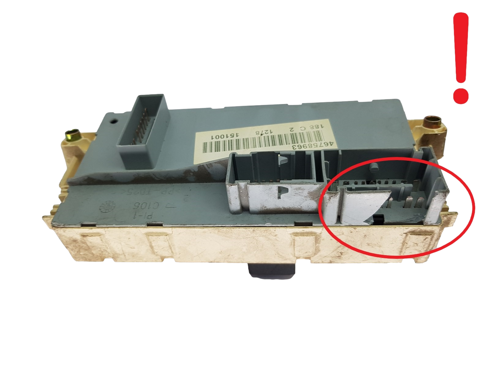 Vadības Bloks BSI Fiat 46758963 46812235 NPL 19041 main product photo