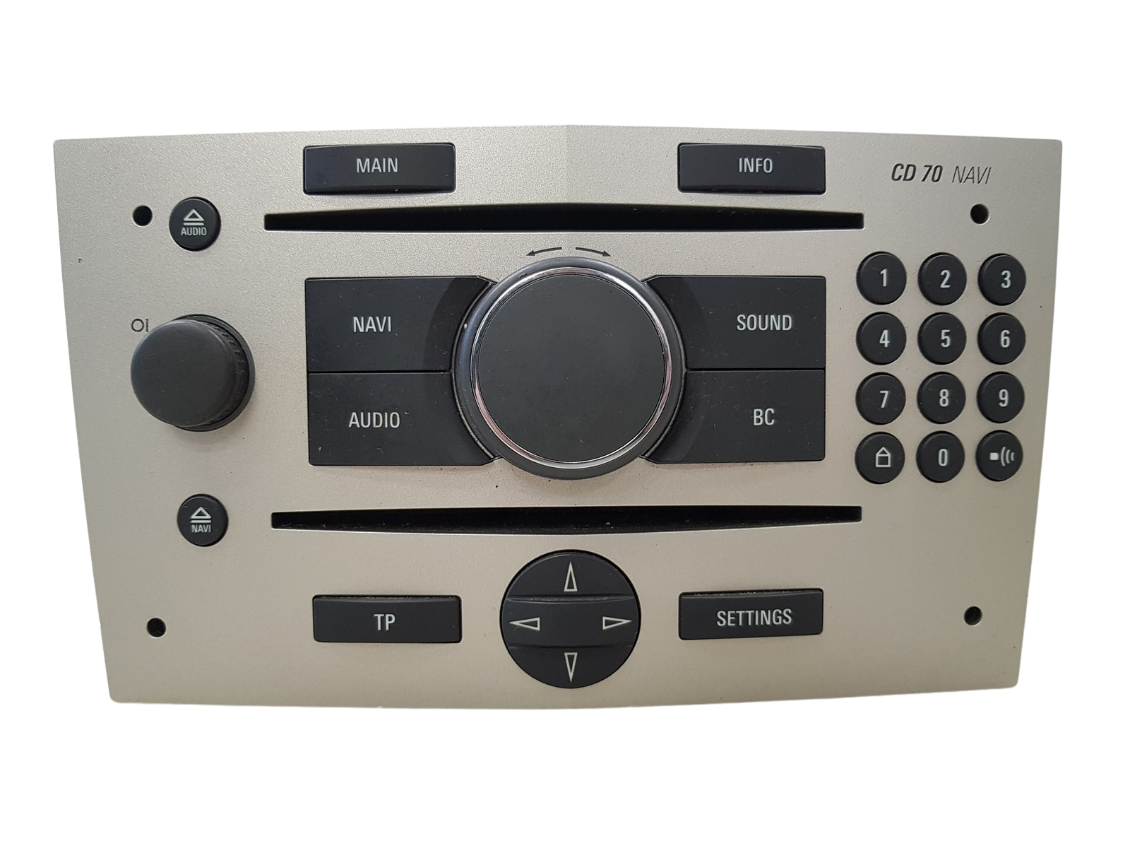 Radio CD atskaņotājs 70 NAVI Opel Astra 13262750 CN 383555646 UCE Siemens main product photo