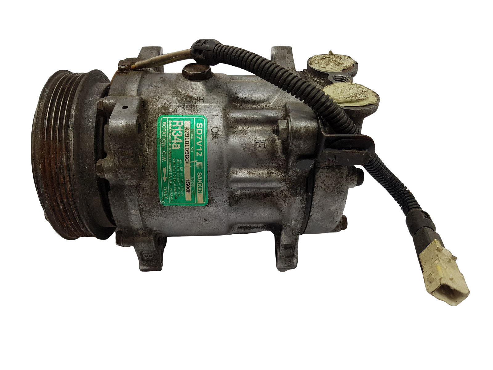 Gaisa Kondicioniera Kompresors Citroen Peugeot SD7V12 1500F 6453N1 Sanden 7085 main product photo