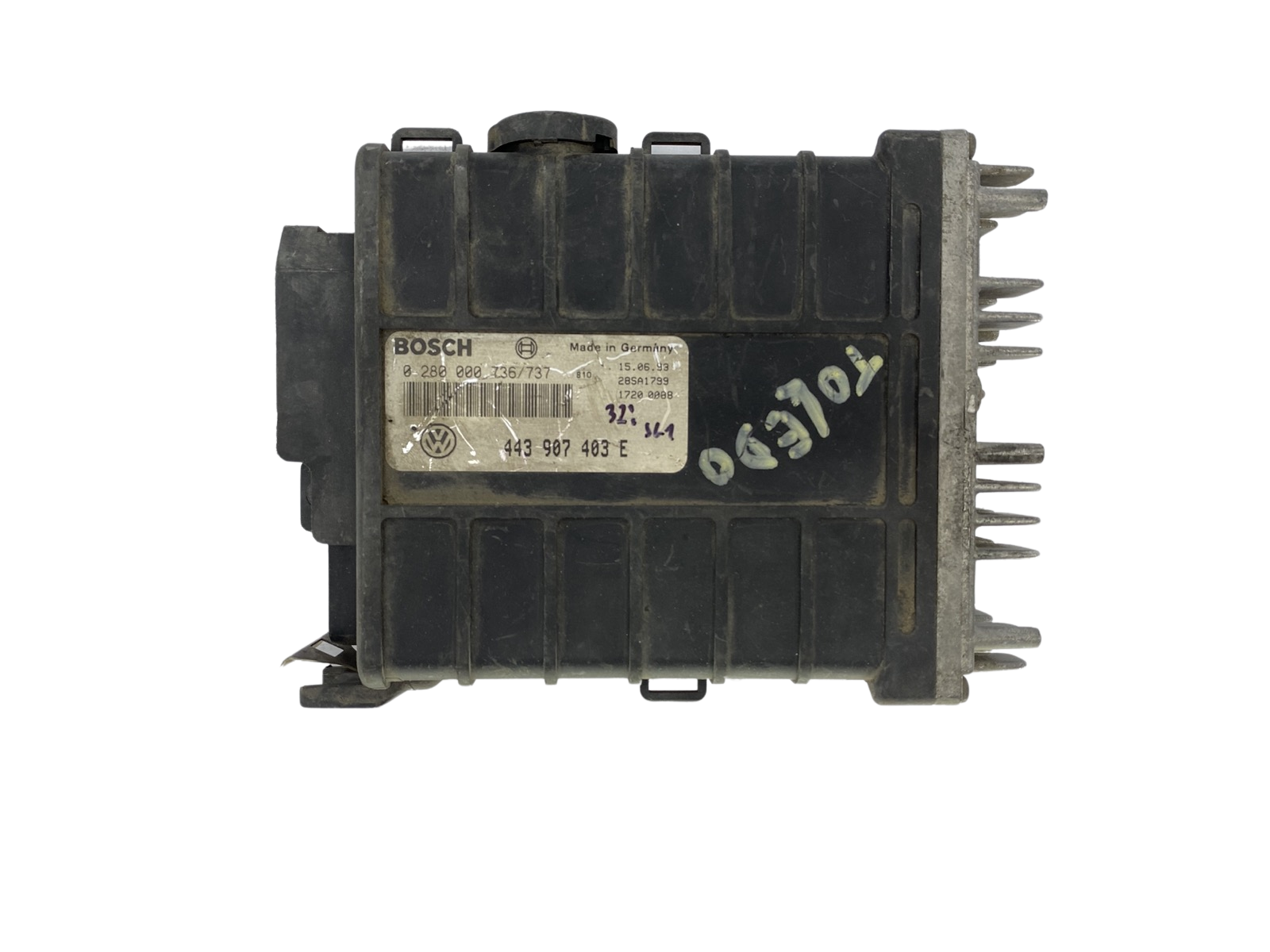 Vadības Bloks 443907403E 0280000736 Seat VW Bosch 53736 main product photo