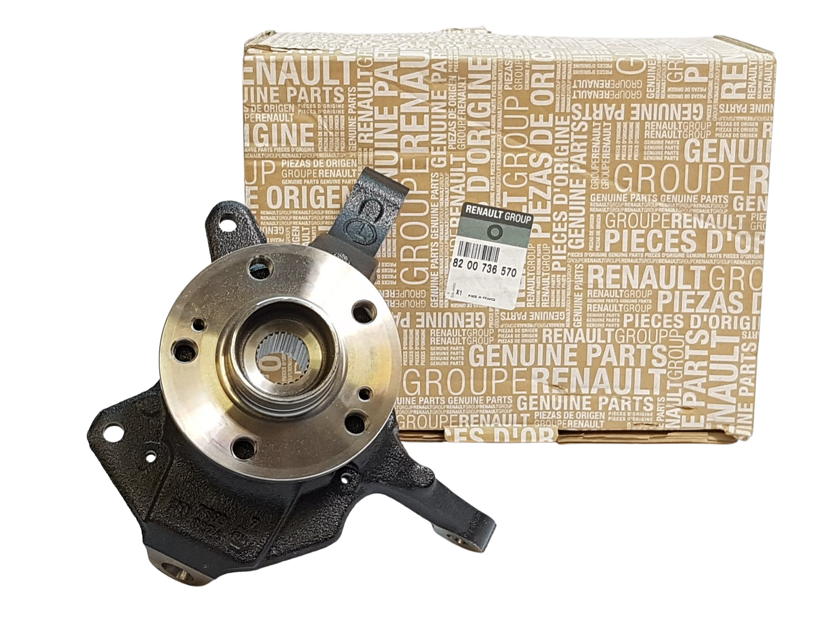 Riteņa stūres šarnīrs Kreisais Priekšā Renault Espace 4 8200736570 Jauns Oriģināls main product photo