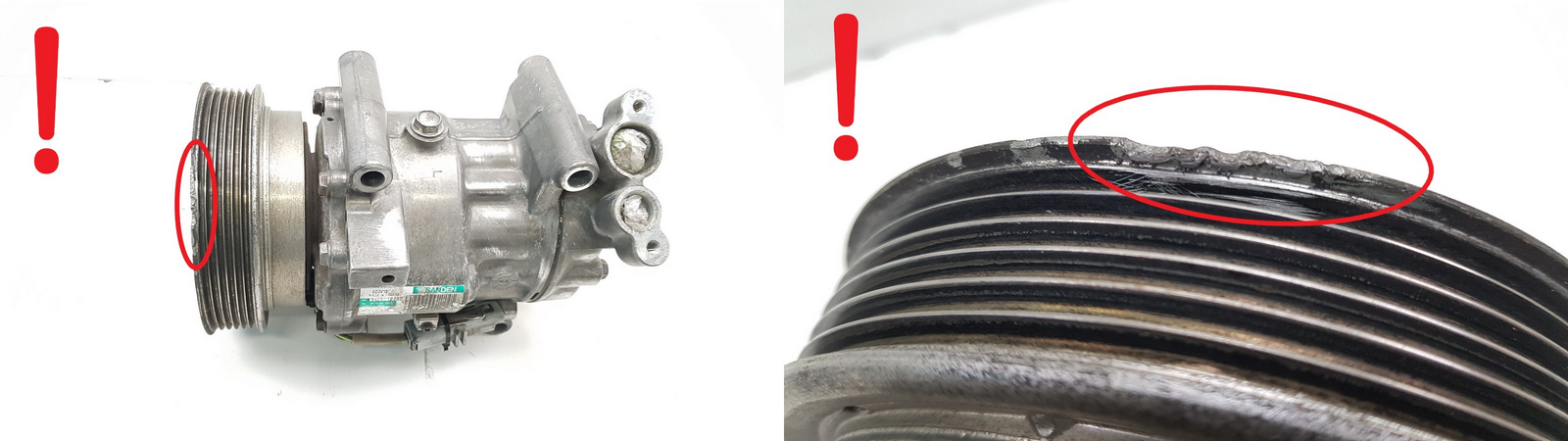 Gaisa Kondicioniera Kompresors 8200600122 SD6V12 1452 Sanden Renault main product photo