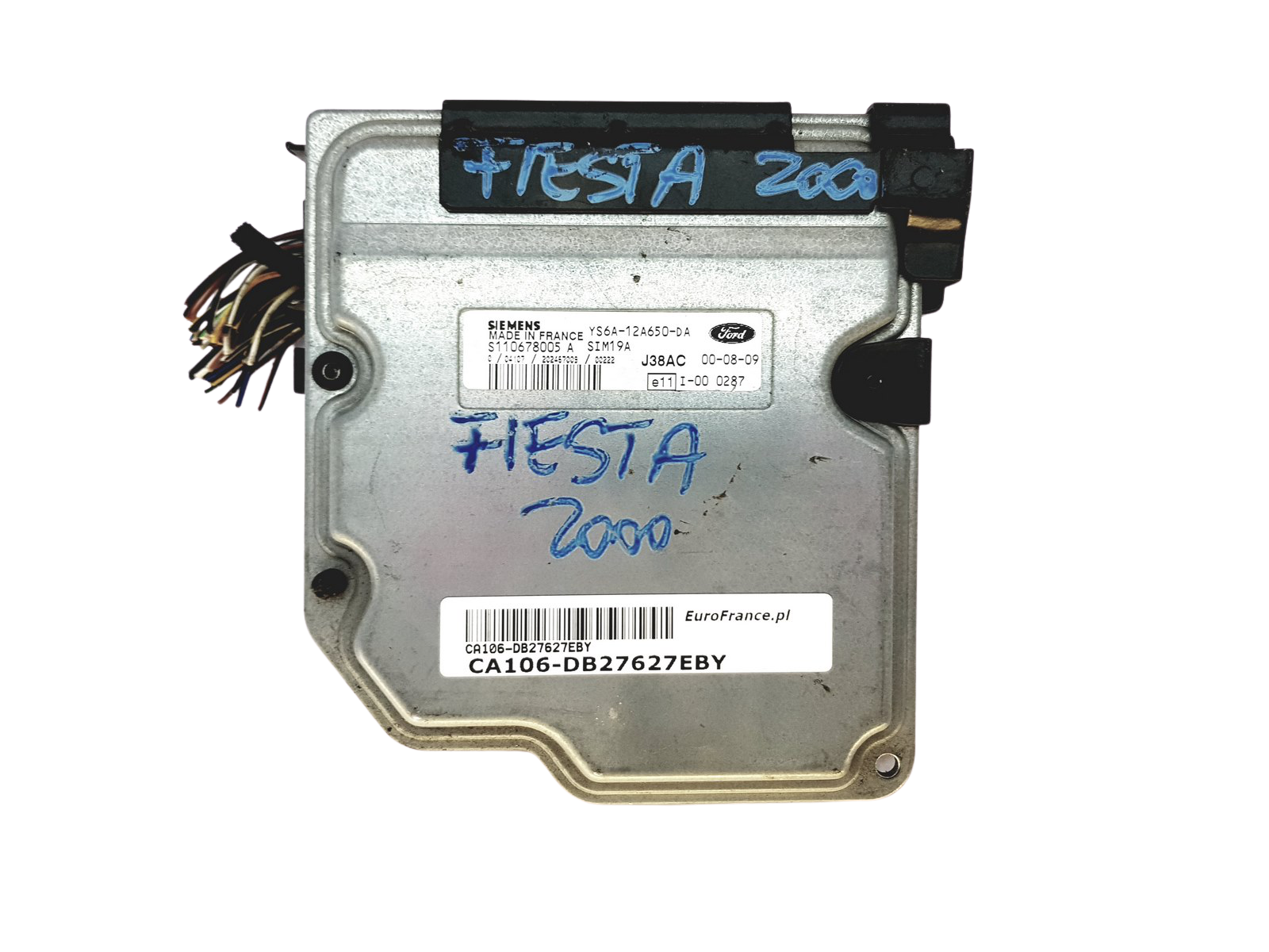 Vadības Bloks S110678005A YS6A-12A650-DA SIM19A Ford Siemens 27627 main product photo