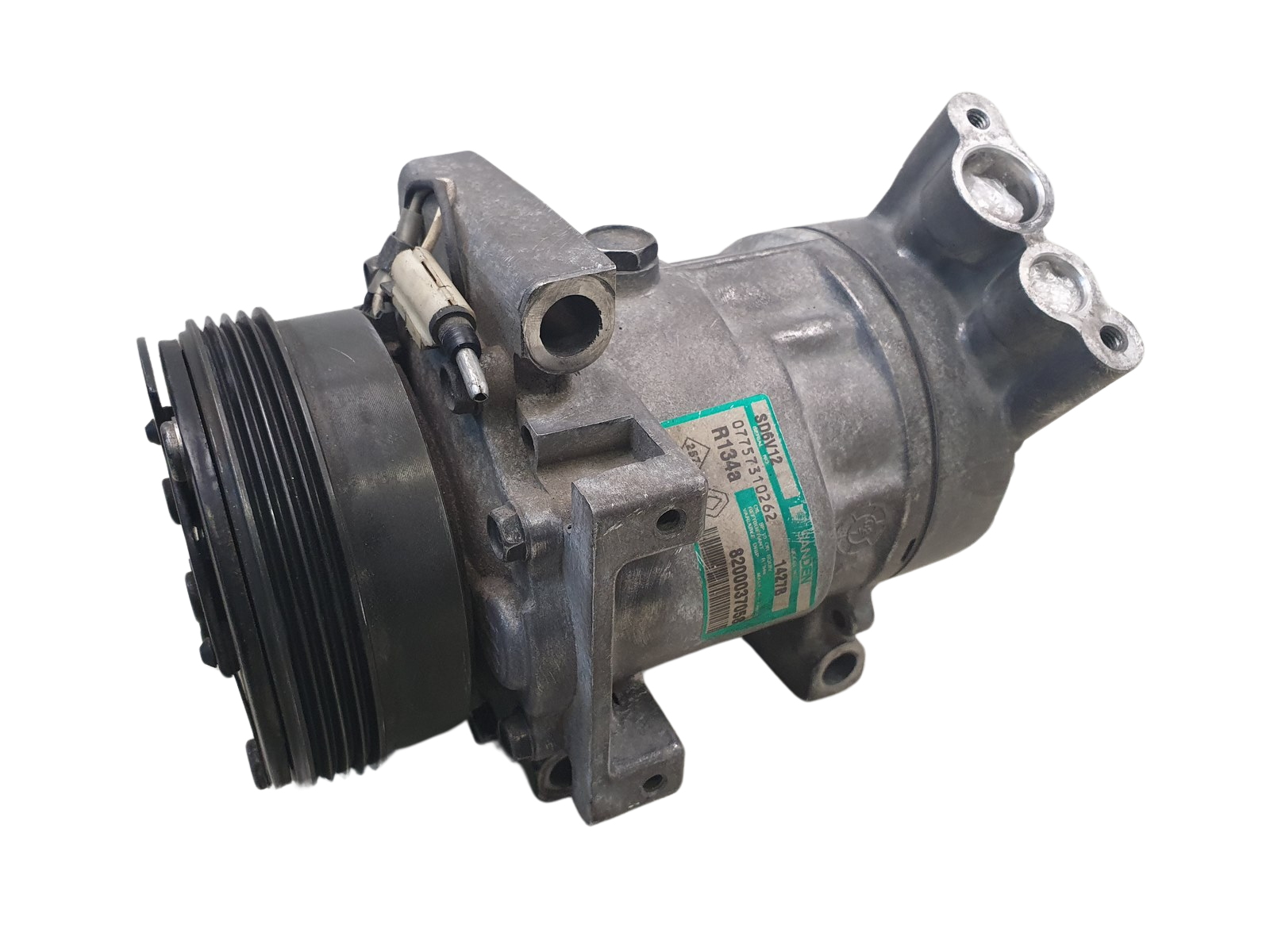 Gaisa Kondicioniera Kompresors 8200037058 1,2 Renault Nissan Sanden SD6v12 1427B main product photo