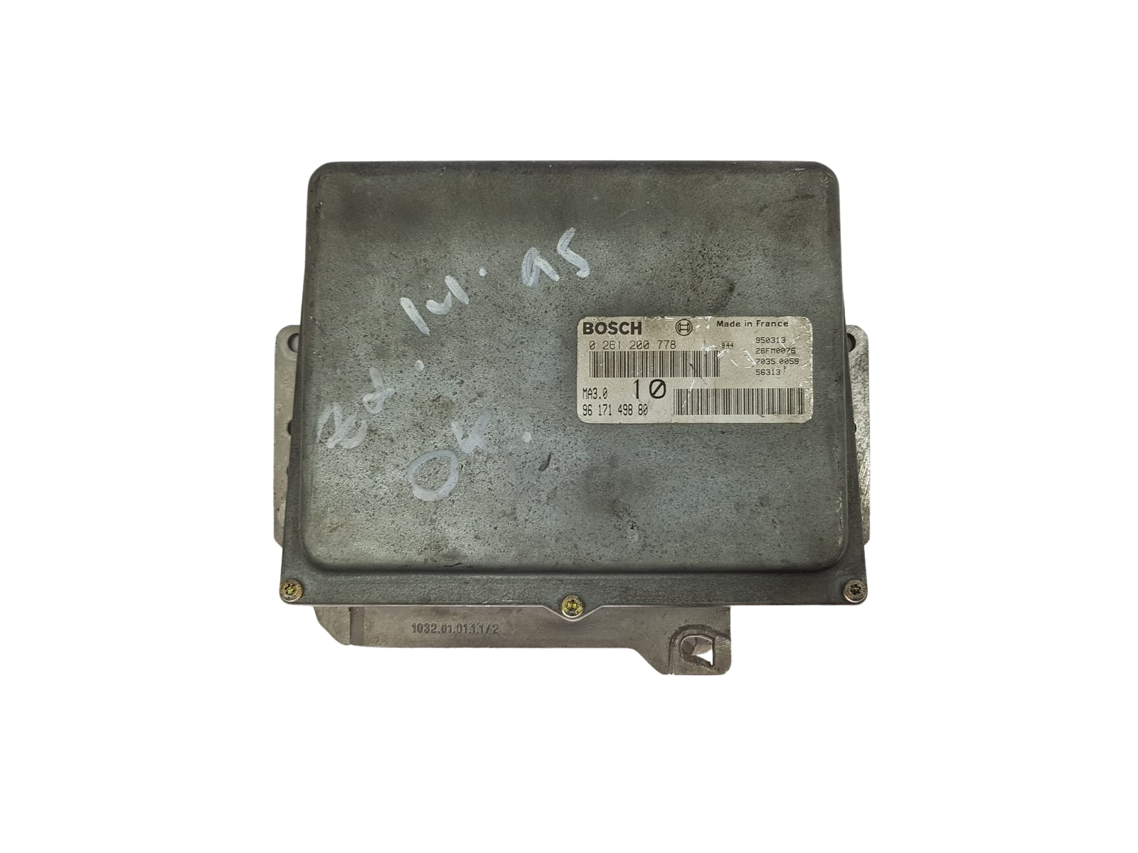 Vadības Bloks 9617149880 0261200778 26FM0076 PSA Bosch 17782 main product photo