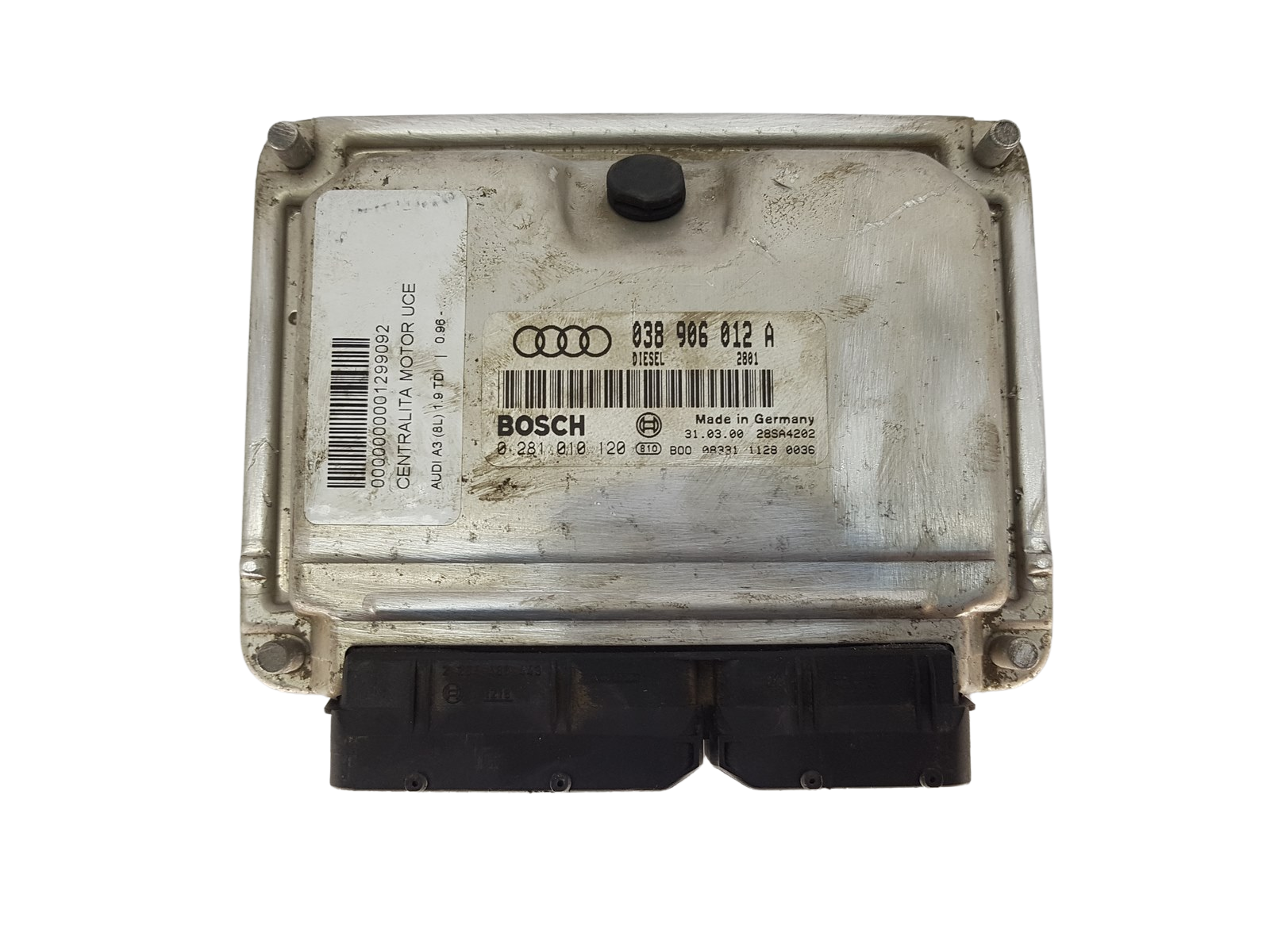 Vadības Bloks 038906012A 0281010120 Audi Bosch 3239 main product photo