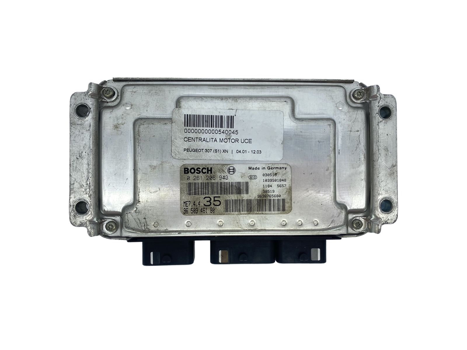 Vadības Bloks 0261206943 9650346180 9638765680 PSA Bosch 63752 main product photo