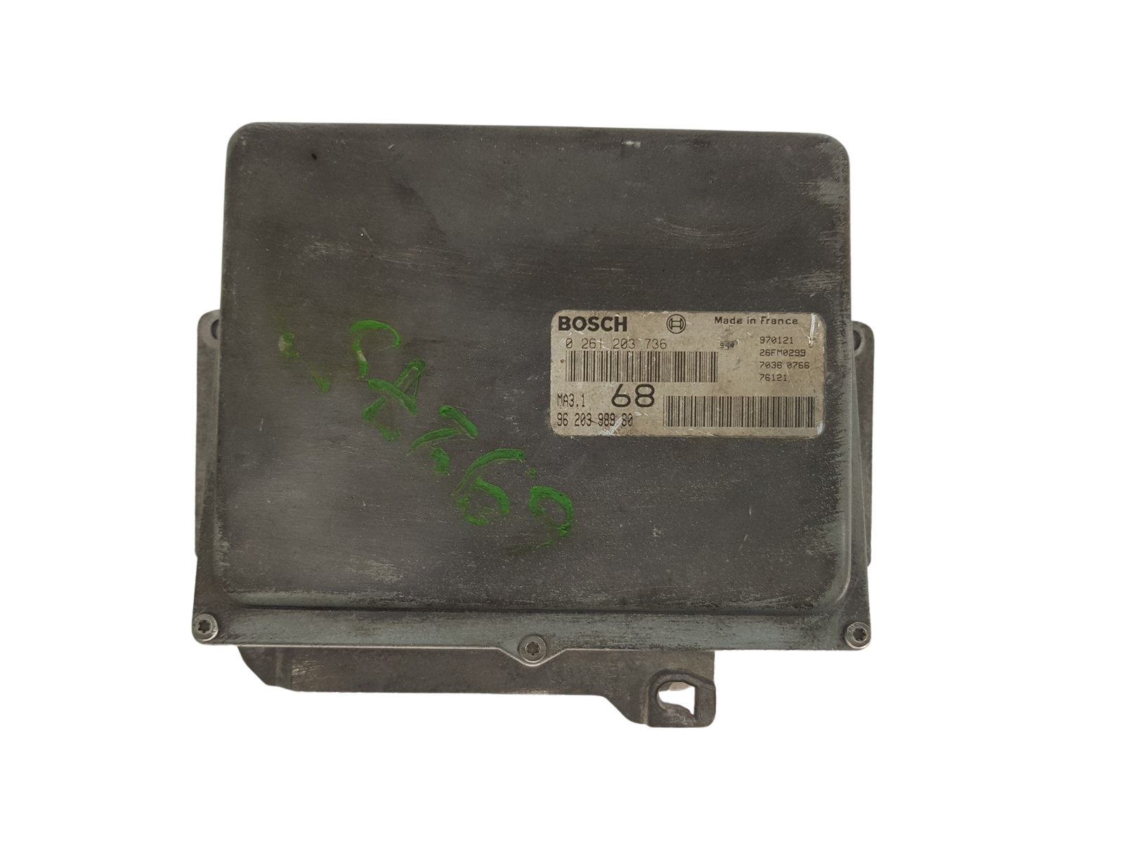 Vadības Bloks 0261203736 9620398980 MA3.1 PSA Bosch 3637 main product photo