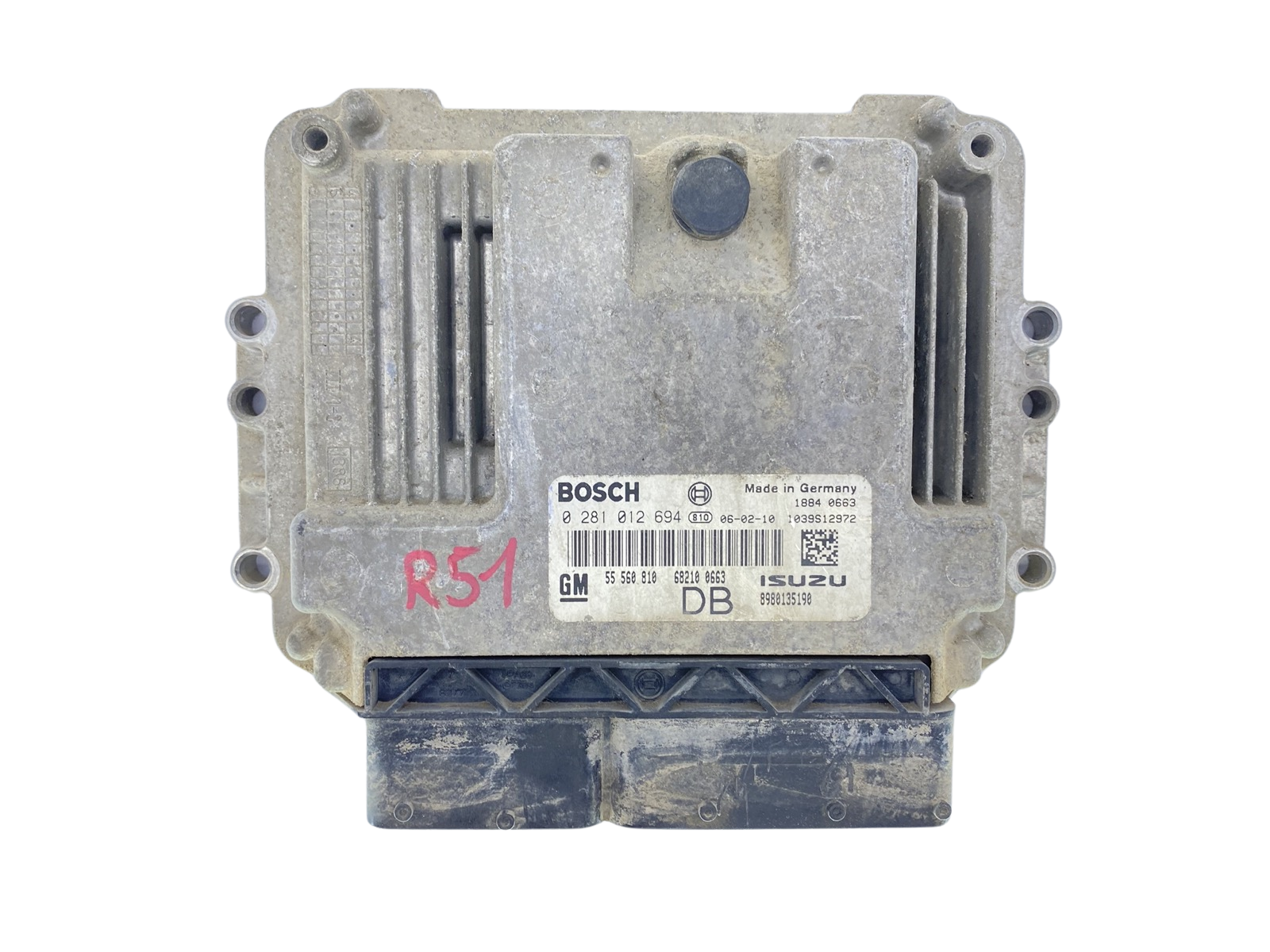 Vadības Bloks 55560810 0281012694 8980135190 Opel Bosch GM 64073 main product photo