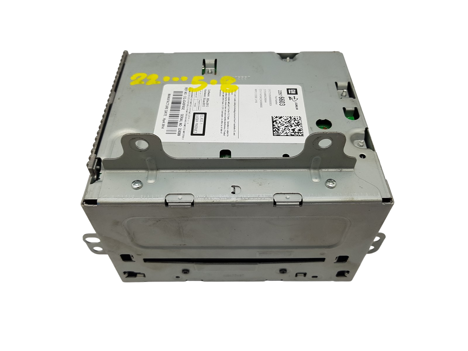 Radio CD atskaņotājs Opel 22976603 CQ-JG43F0GE GM main product photo