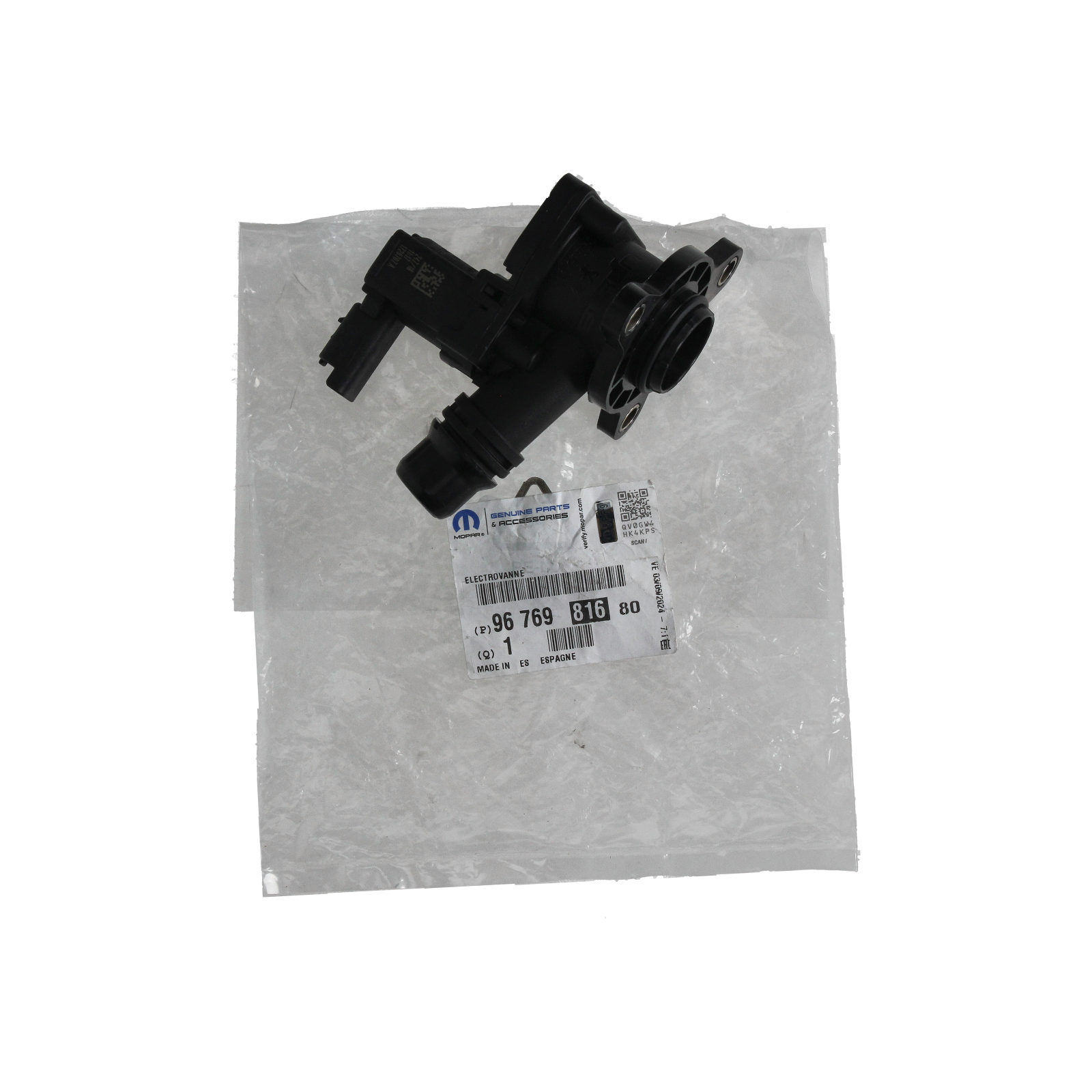 Turbo Vārsts Oriģināls Citroen Peugeot C2 C3 208 1.2 THP 9676981680 main product photo